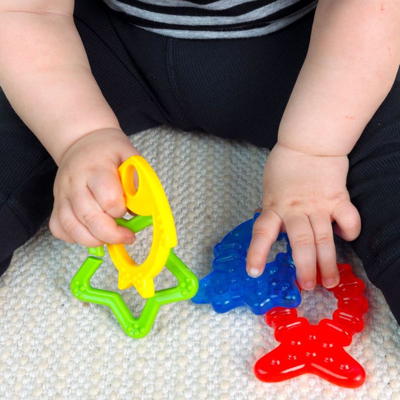 Baby Einstein - Cool Critters Teether Toy Set - 4pcs