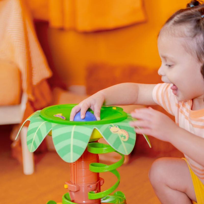 Bright Starts - Tropical Twirl Ball Play Toy