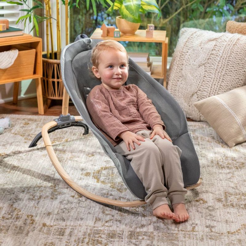 Ingenuity - 2-In-1 Every Season Baby Rocker And Seat - Grey