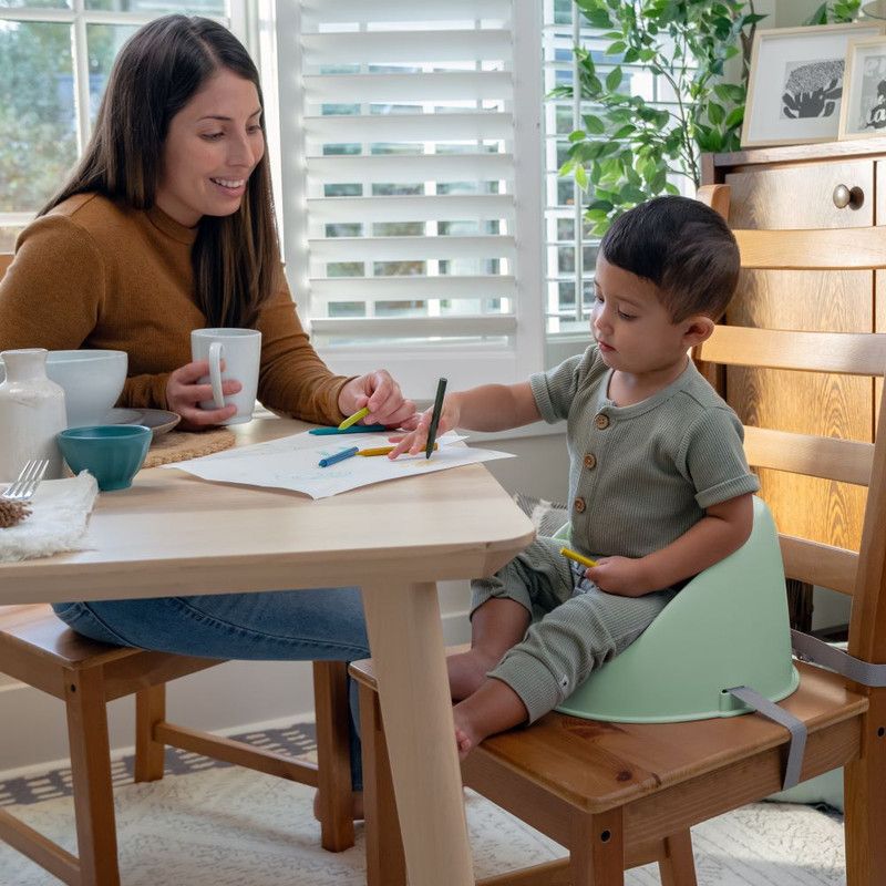 Ingenuity - Baby Booster For Feeding Chair - Green