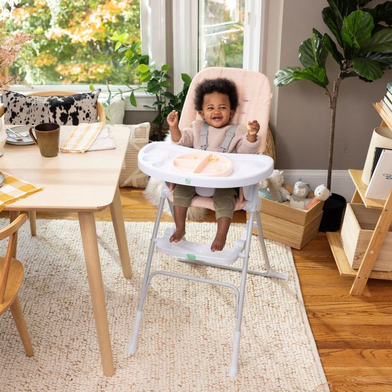 Ingenuity - Sun Valley Compact Folding High Chair - Pink