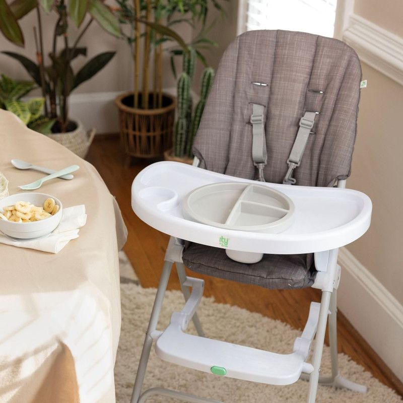 Ingenuity - Sun Valley Compact Folding High Chair - Grey