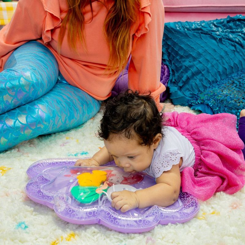 Bright Starts - Tummy Time Water Mat - Disney Princess Ariel