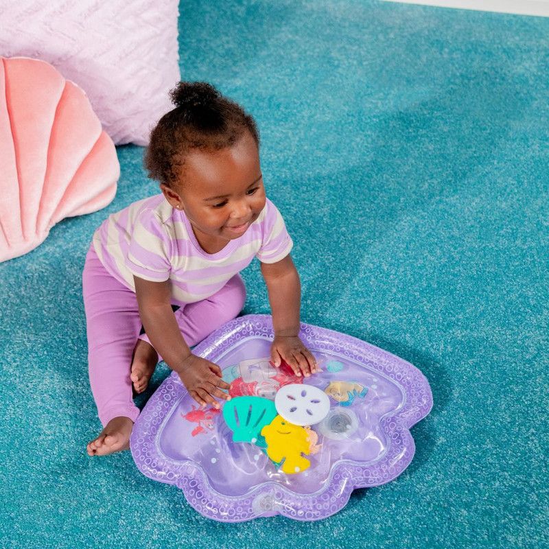 Bright Starts - Tummy Time Water Mat - Disney Princess Ariel