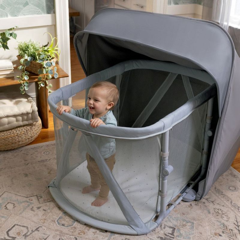 Ingenuity - 3-In-1 Dream Retreat Portable Playard And Bassinet With Shade