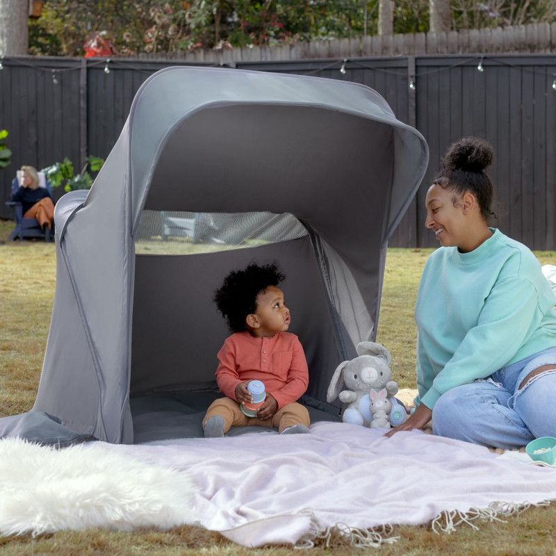 Ingenuity - 3-In-1 Dream Retreat Portable Playard And Bassinet With Shade