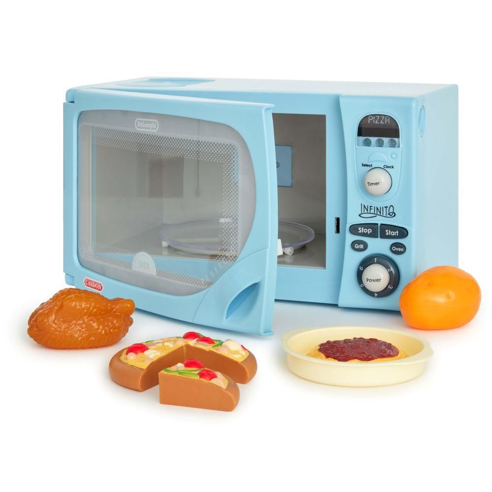 Casdon - Delonghi Microwave Toy Set With Led And Sound