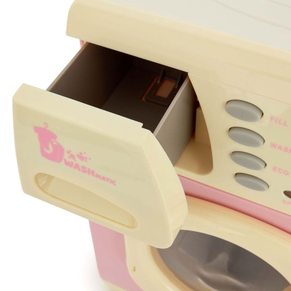 Casdon - Electronic Washer: Toy With Lights, Sounds, Pink