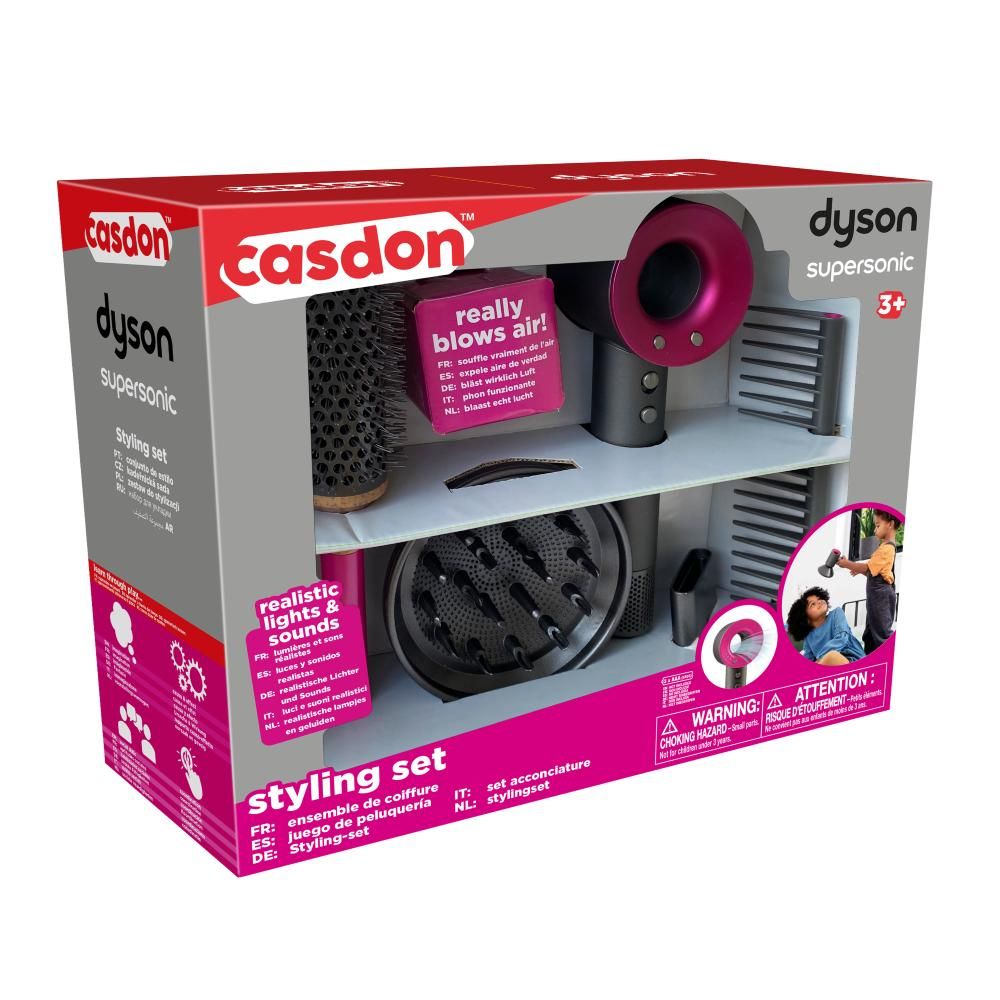 Casdon - Dyson Supersonic Styling Toy Set For Kids