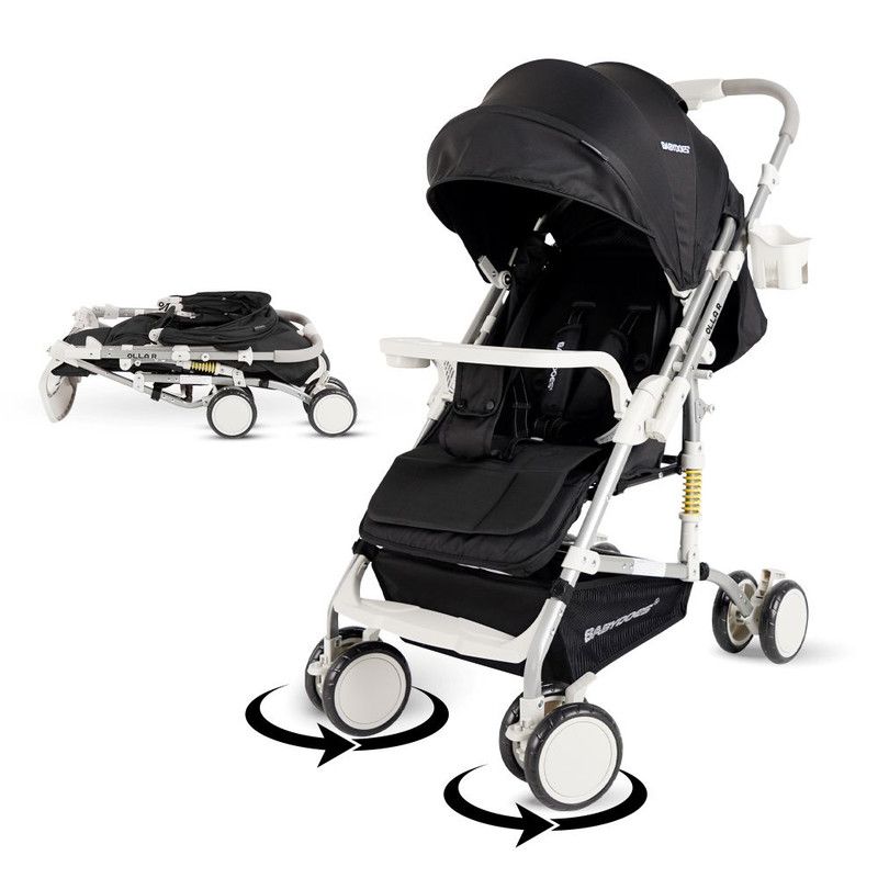 Babydoes - Olla R Baby Stroller Reversible Handle - Black