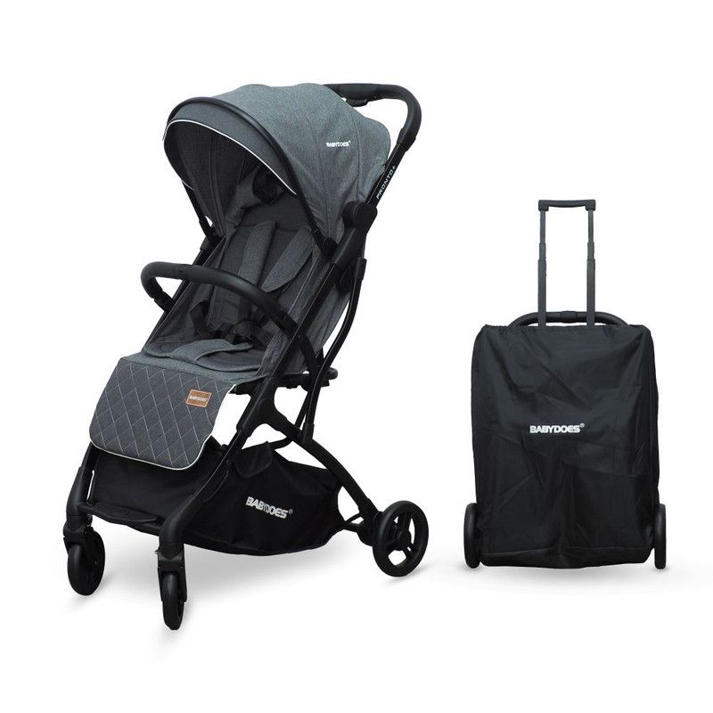 Babydoes - Pronto + Baby Stroller - Dark Grey