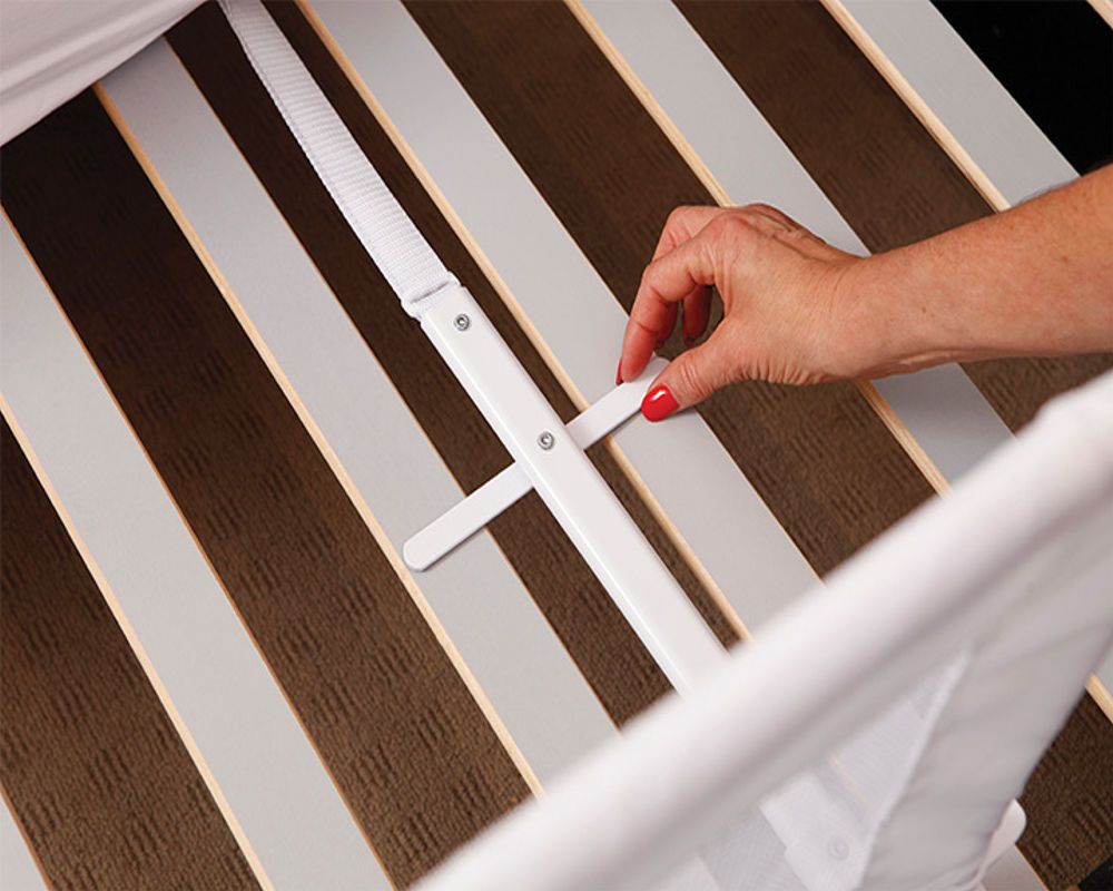 Dreambaby - Prague Toddler Bed Rails Guard - White