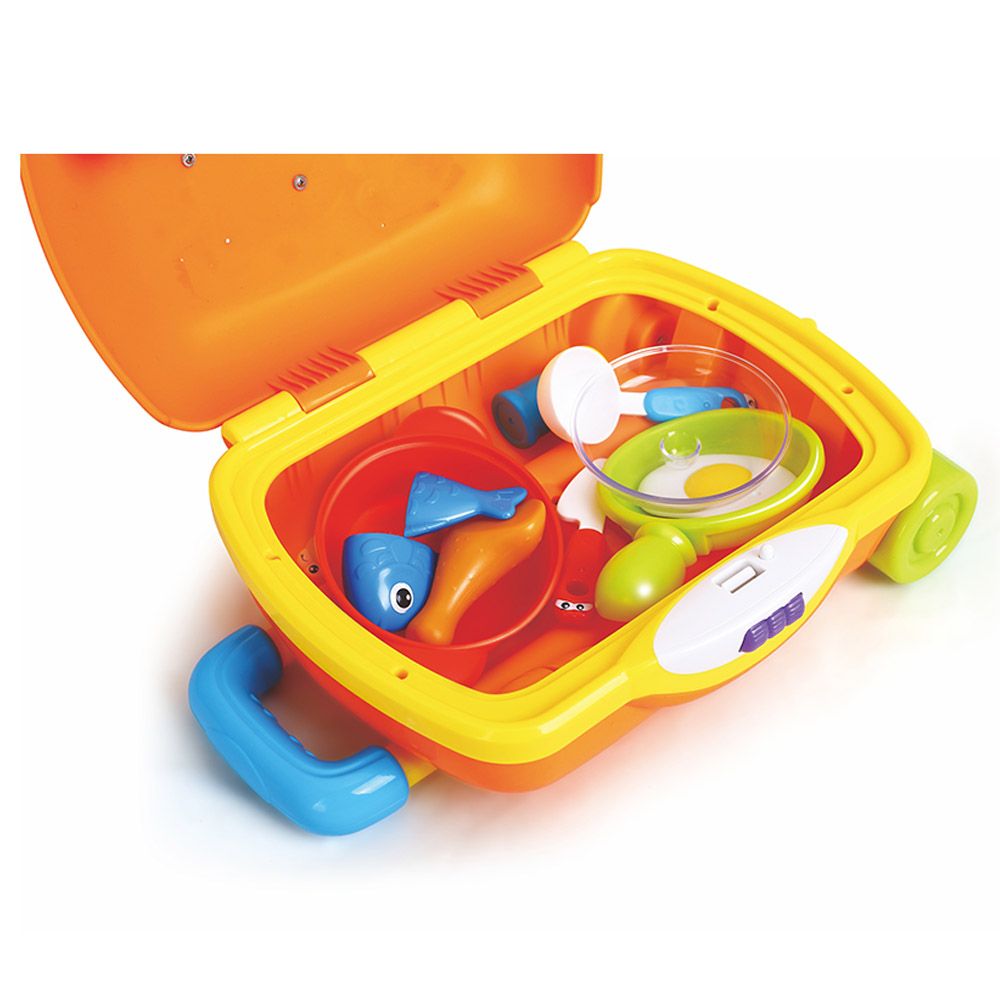 Hola - Little Chef Suitcase - Orange