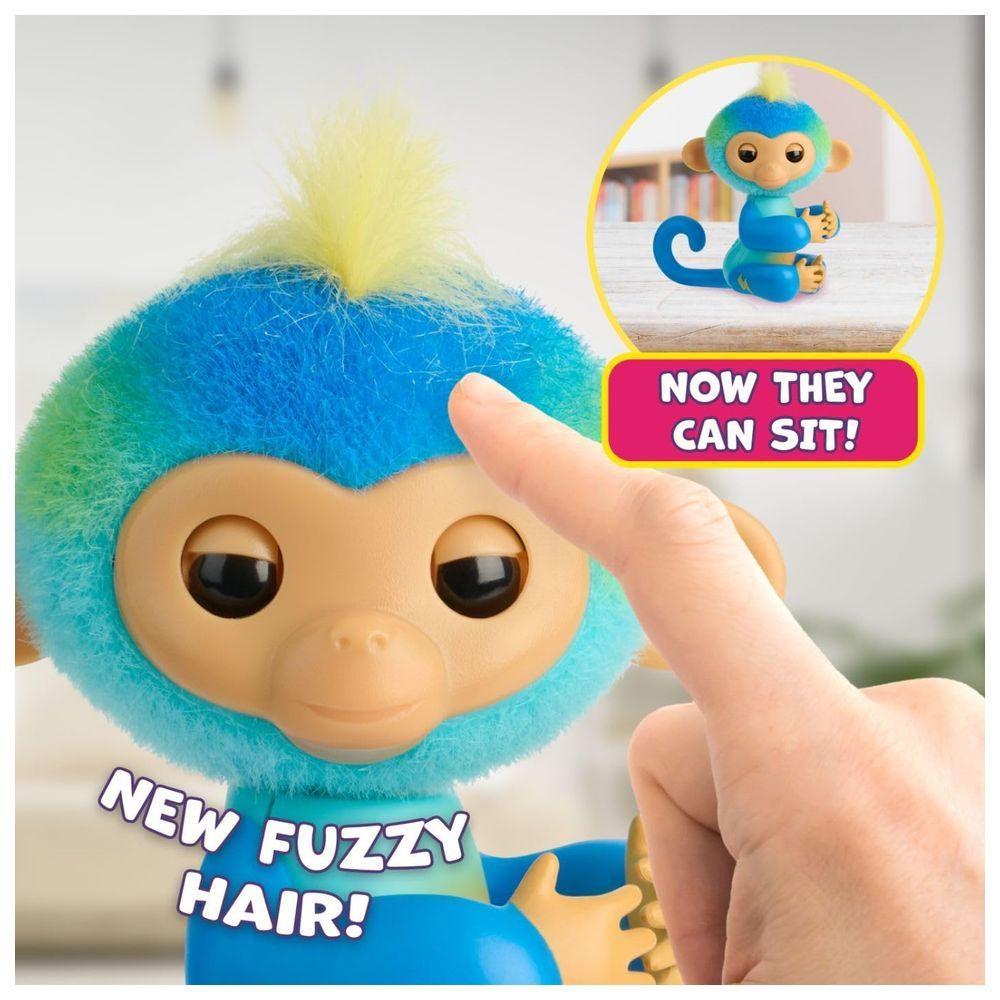 Wow Wee - Fingerlings Monkey Toy - Blue Leo