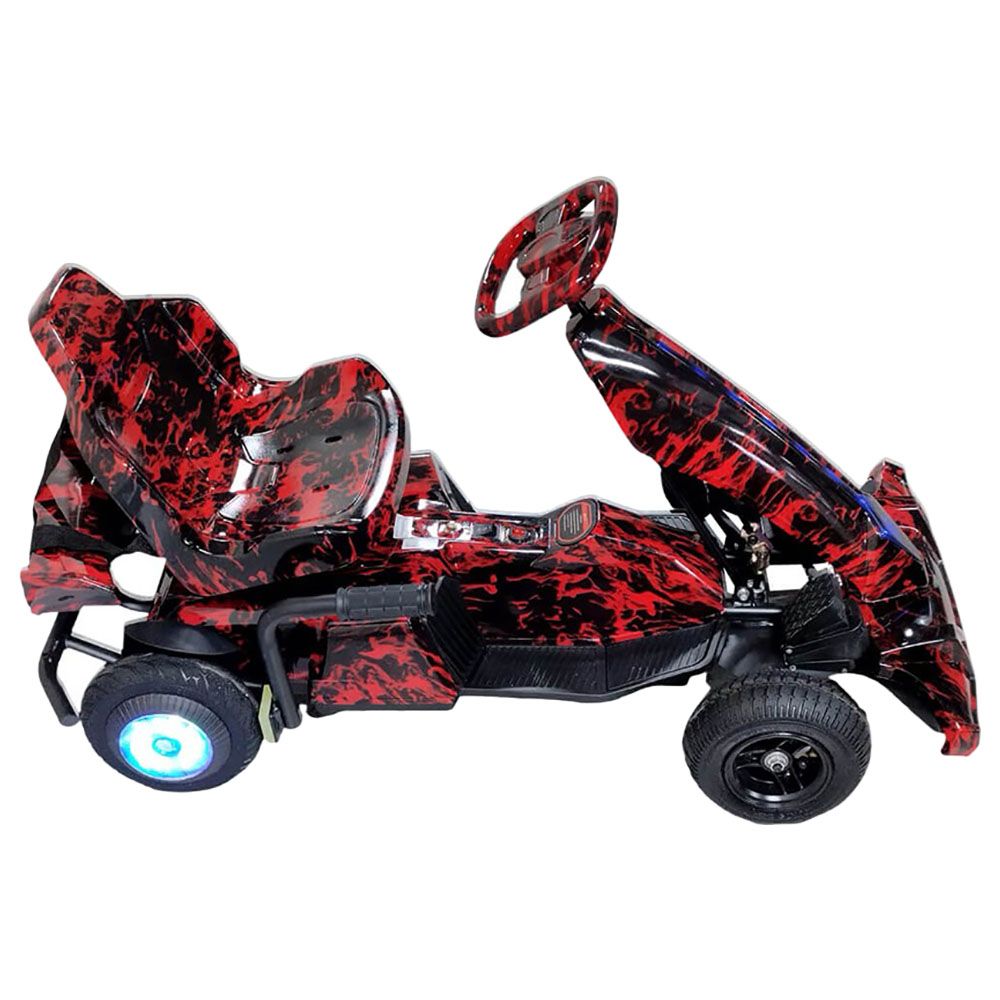 Megawheels - Funky Go Kart Glider Ride-On Car - 36V - Red