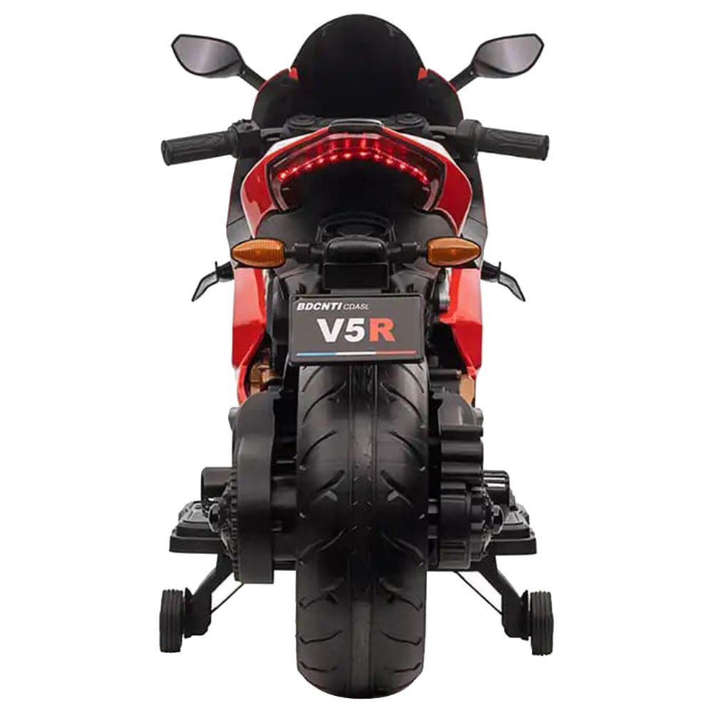 Megastar - Ride On V5 Kids Electric 12 V Motorcycle - Red