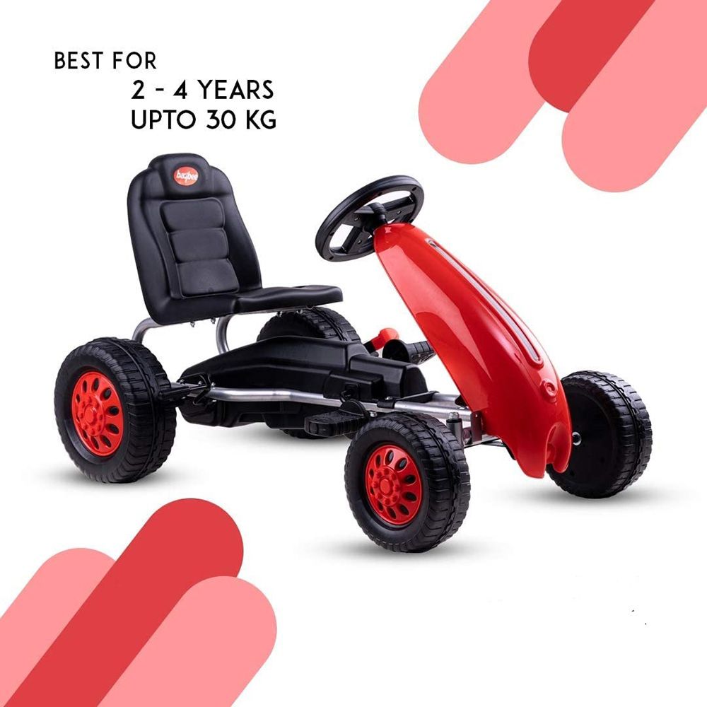 Megastar - Pedal Go-Kart For Children - Red