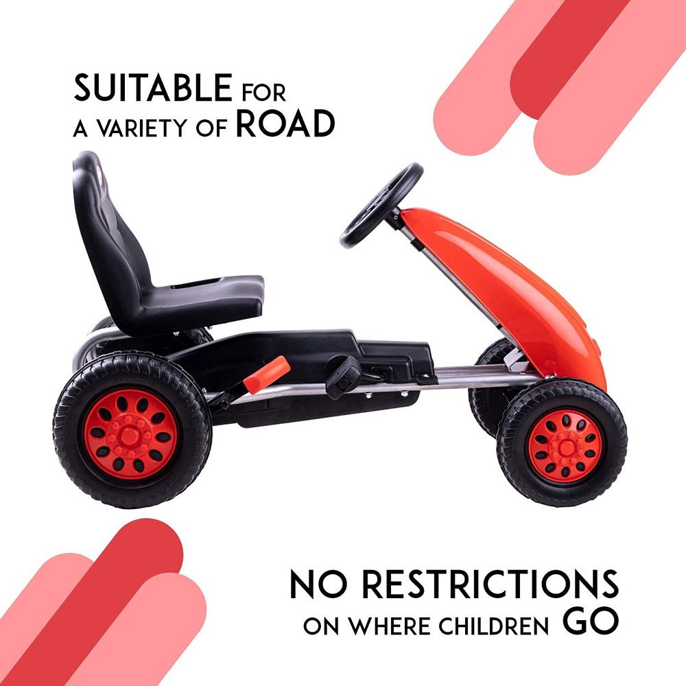 Megastar - Pedal Go-Kart For Children - Red