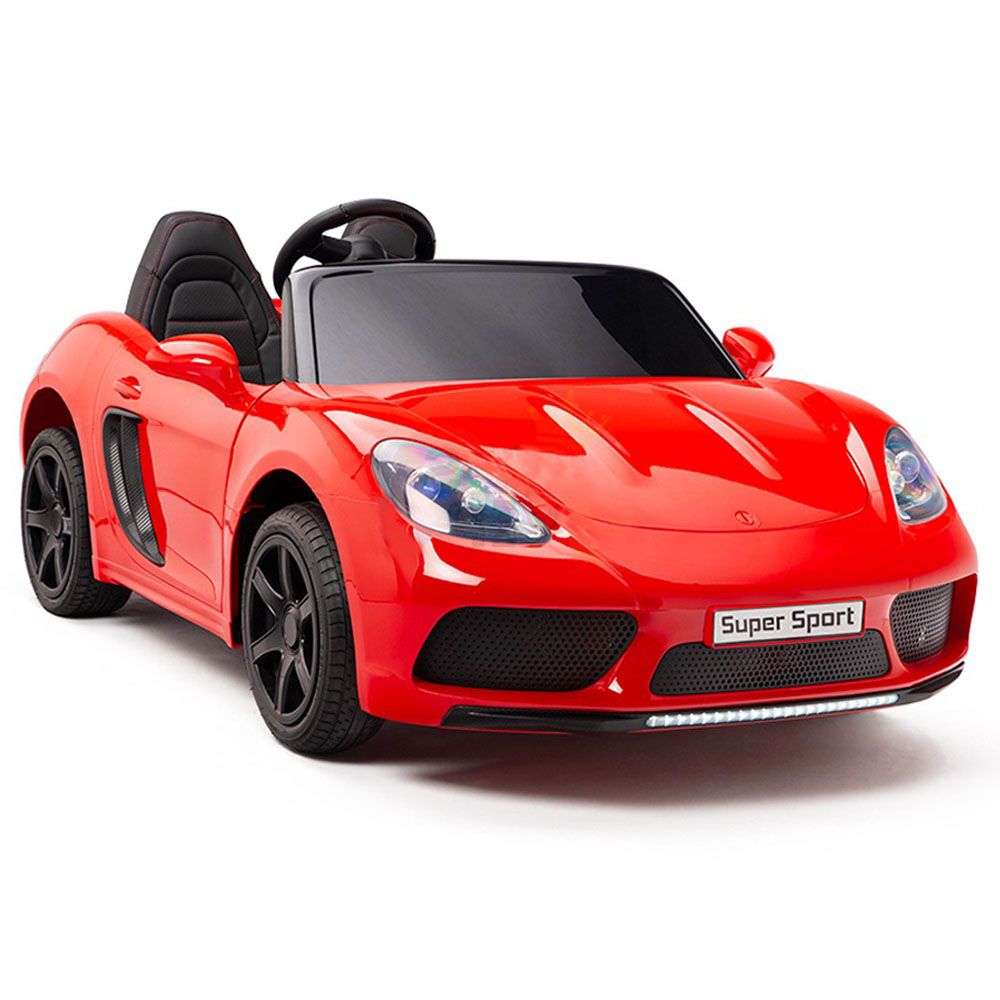 Megastar - XXL Licensed Porsche Ride On Car - Red