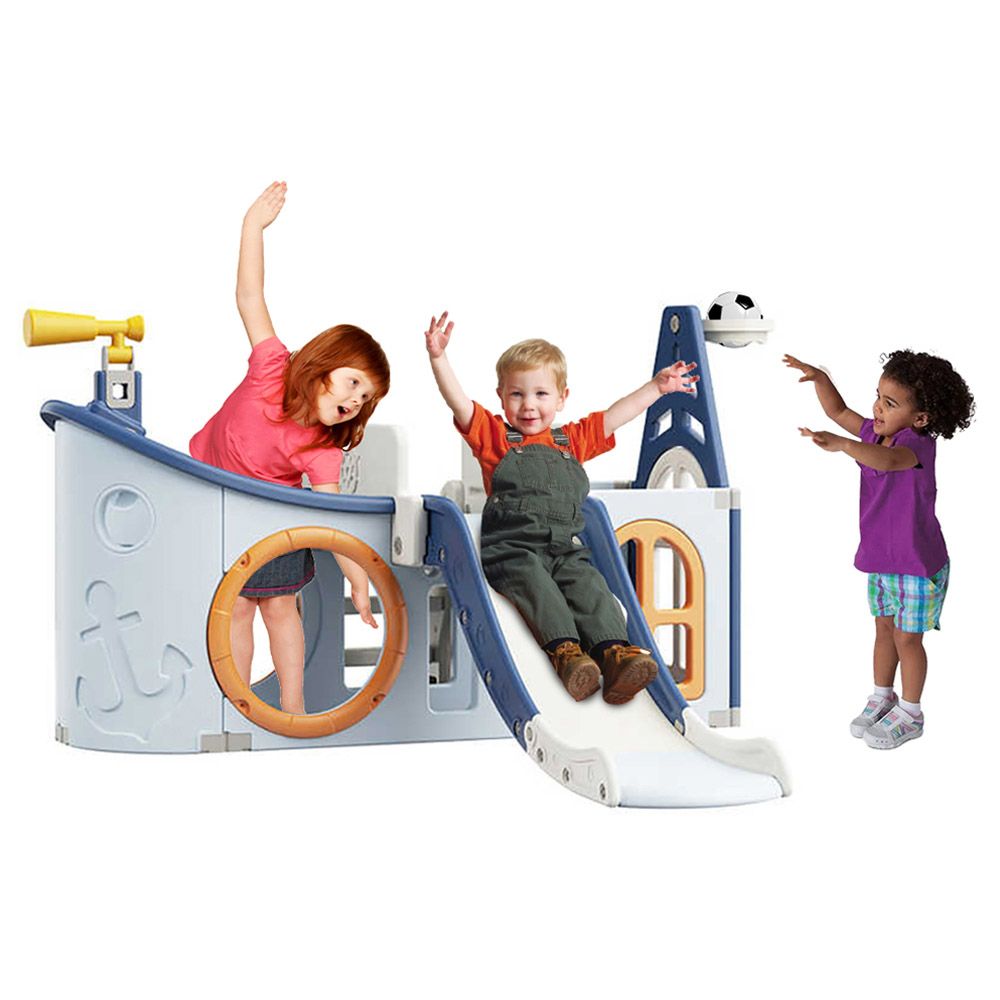 Megastar - Kids Hunter Pirate Ship Baby Slider Play Center