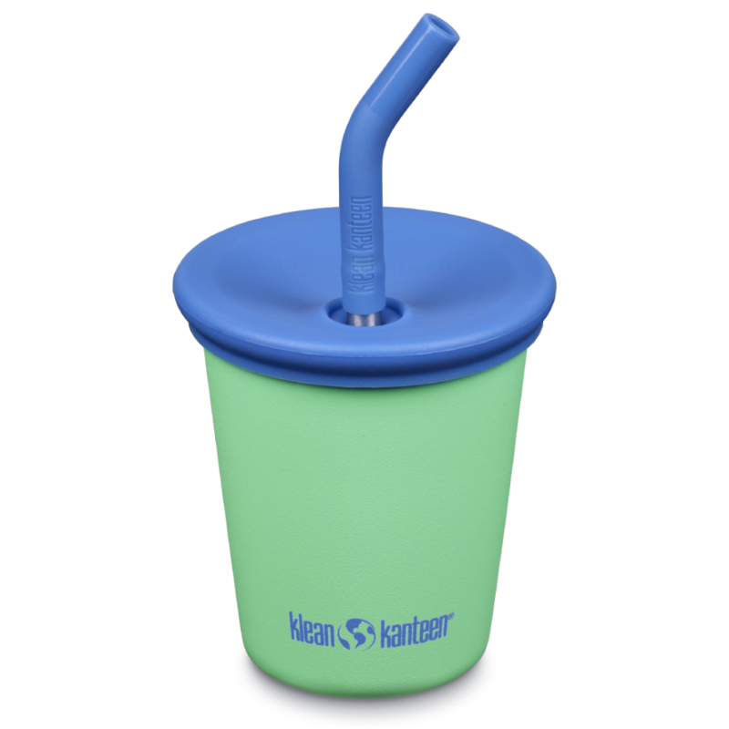 Klean Kanteen - Kid Cup With Kid Straw Lid 296ml - Spring Bud