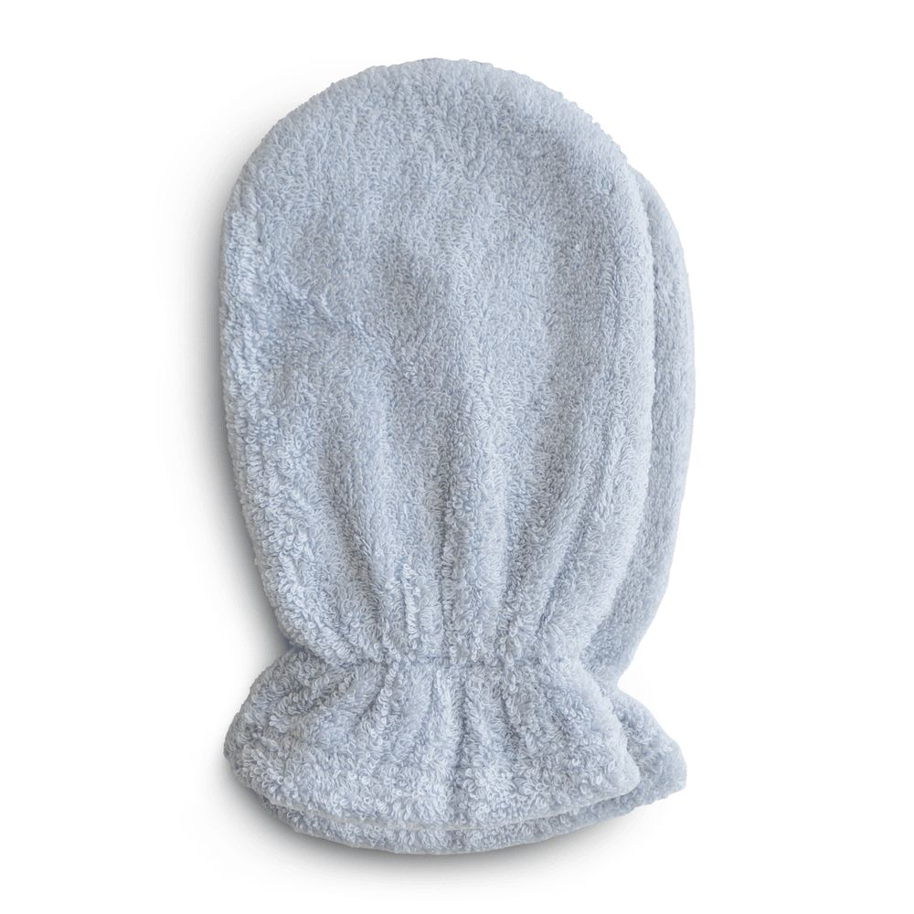 Mushie - Bath Mitt - Baby Blue - Pack of 2