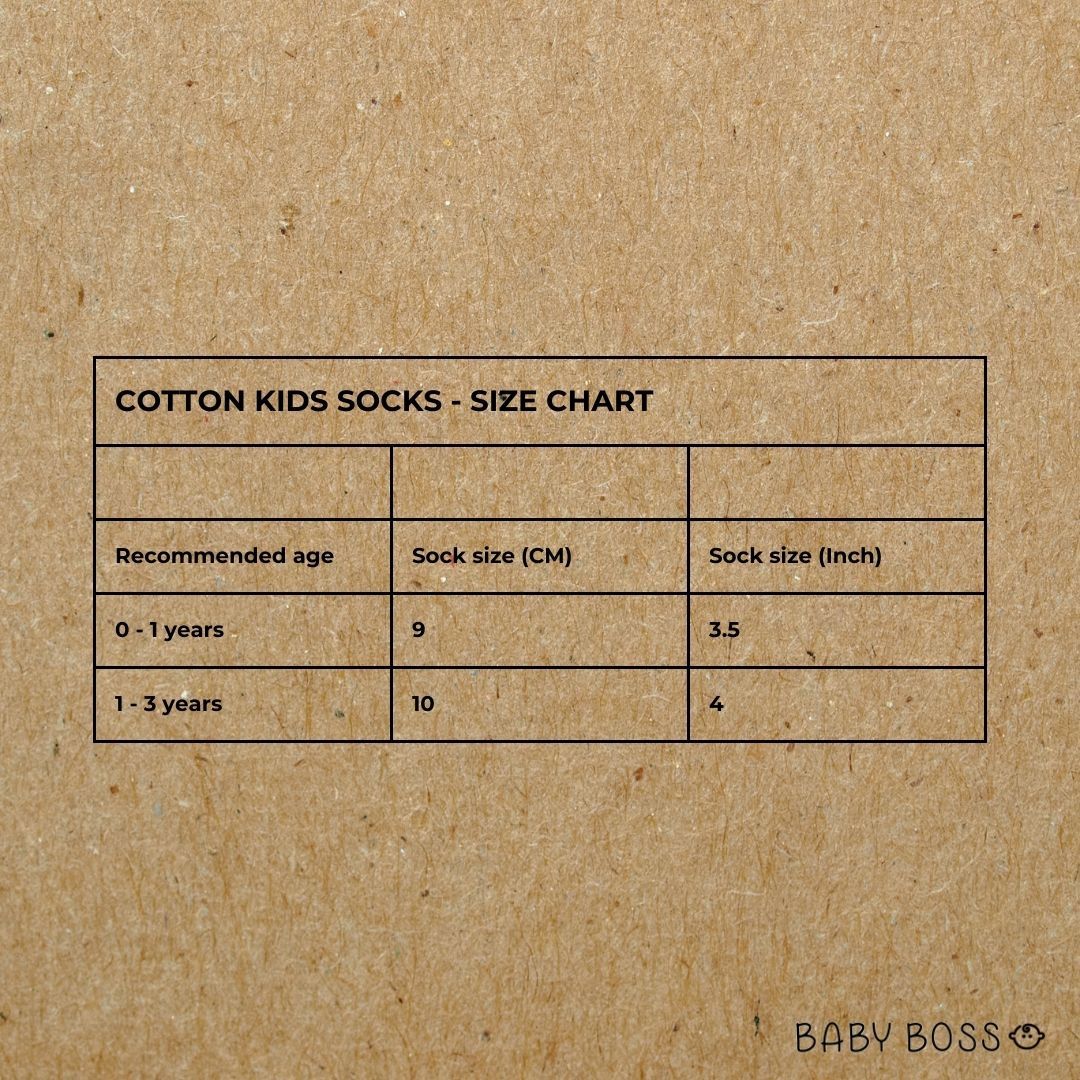 Baby Boss - 3pc-Set - Kids Cotton Socks - Light Grey/White/Dark Grey