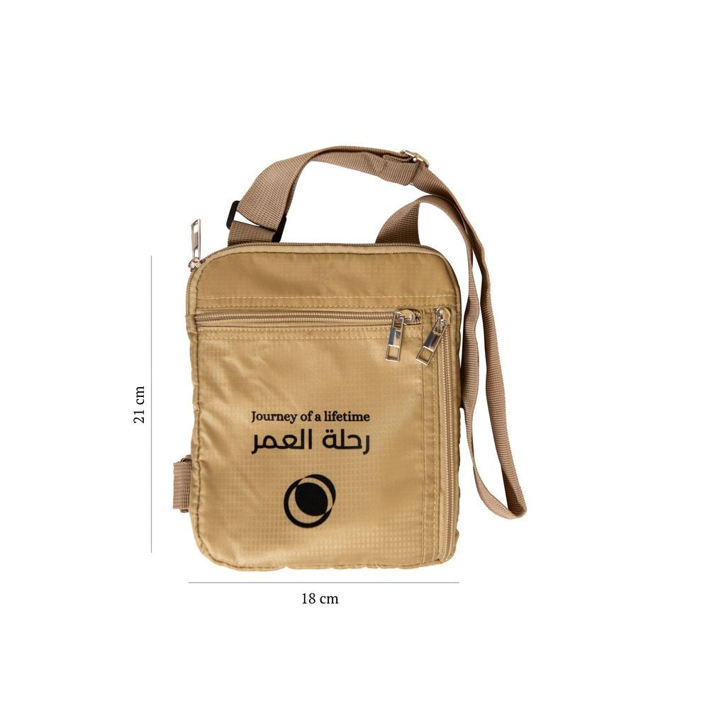 HilalFul - Hajj And Umrah Chest Bag - Journey Of A Lifetime