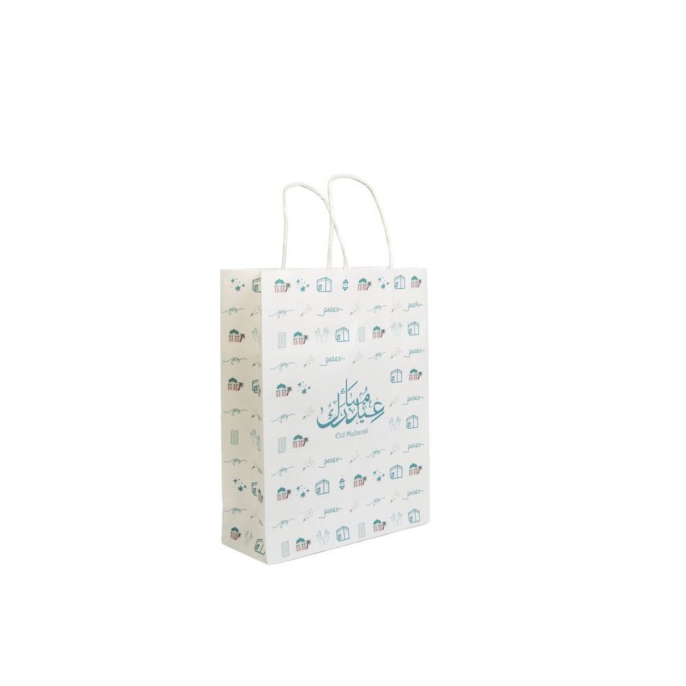 HilalFul - Eid Mubarak Paper Bags - Pack of 12