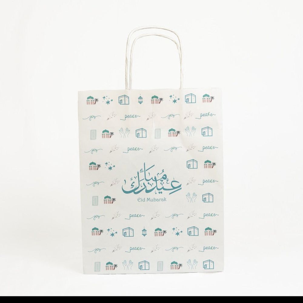 HilalFul - Eid Mubarak Paper Bags - Pack of 12