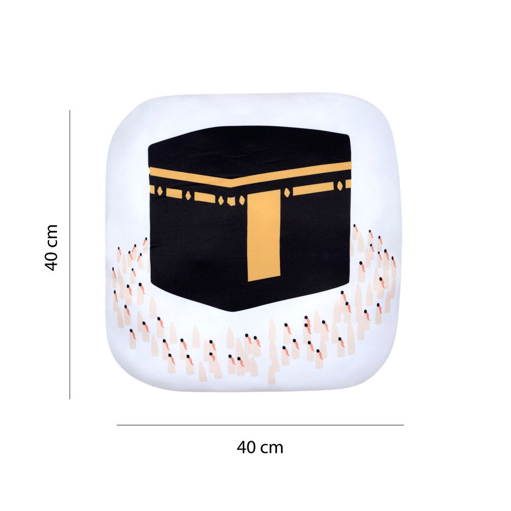 Hilalful - Off To Mecca Decorative Tawaf Pillow - 40x40 cm