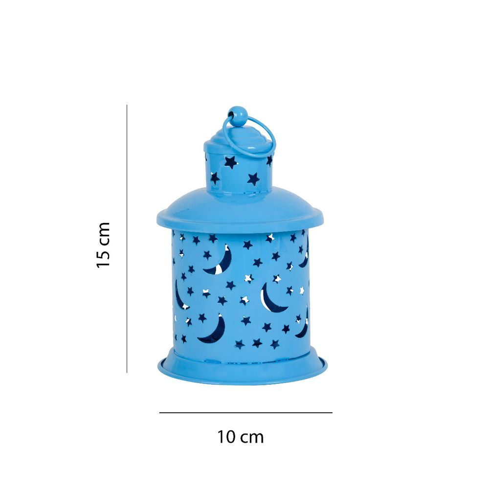 Hilalful - Ramadan Decorative Lantern - Blue