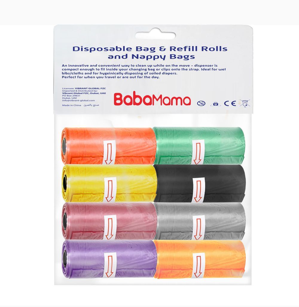 Babamama - Garbage Bag And Refill Rolls - 160pcs