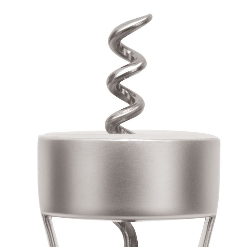 Fissman - Lily Series Zinc Alloy Corkscrew - Silver - 18.5 cm