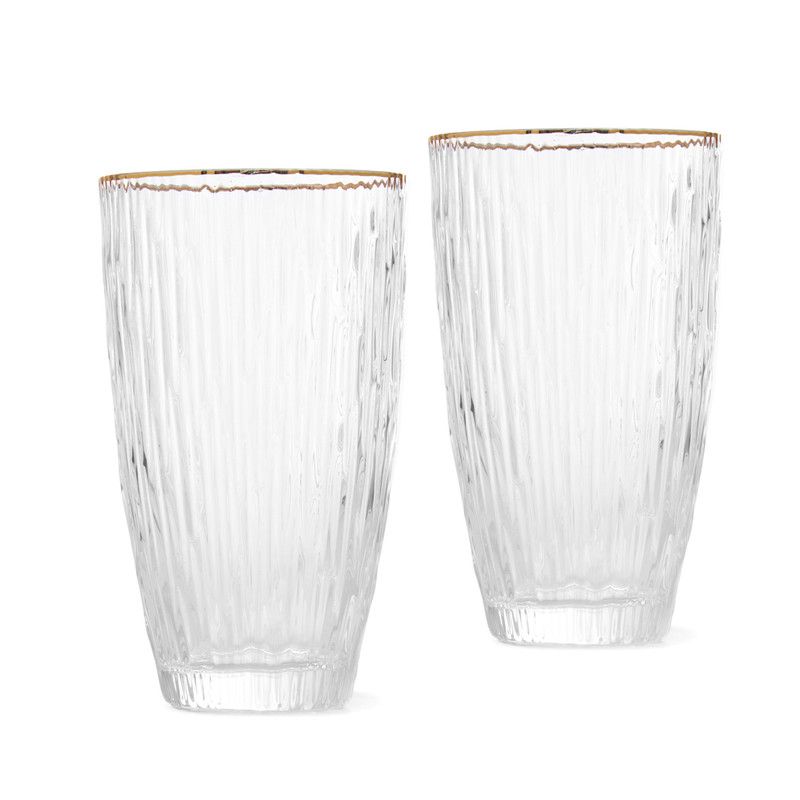 Fissman - Clear Glasses - 500ml - 2 Pcs