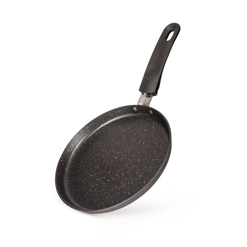 Fissman - Forde Series Aluminum Non Stick Crepe Pan - Black - 18cm