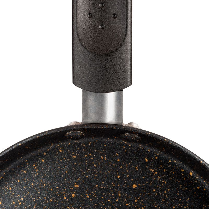 Fissman - Forde Series Aluminum Non Stick Crepe Pan - Black - 18cm