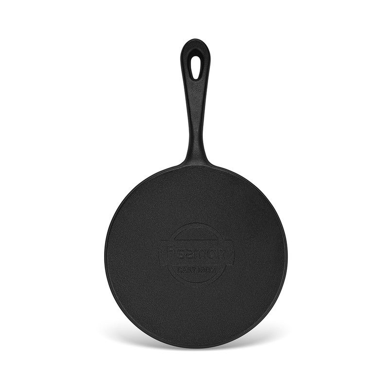 Fissman - Cast Iron Crepe Pan - Black