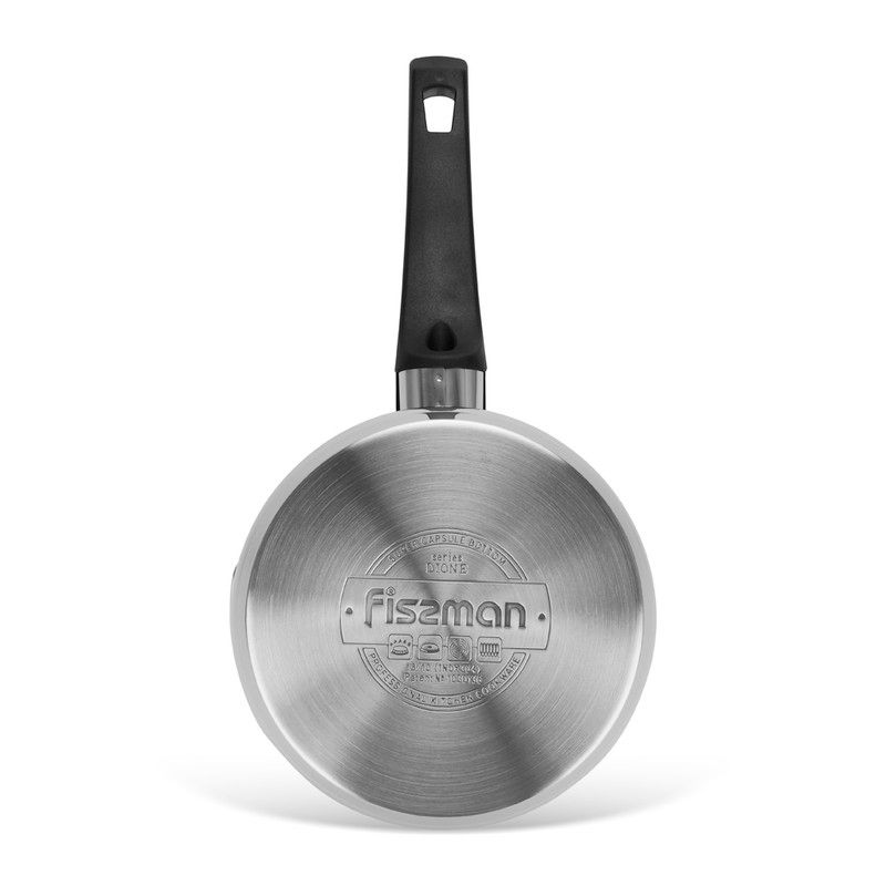 Fissman - Dione Stainless Steel Sauce Pan Without Lid - Silver - 1.5 L