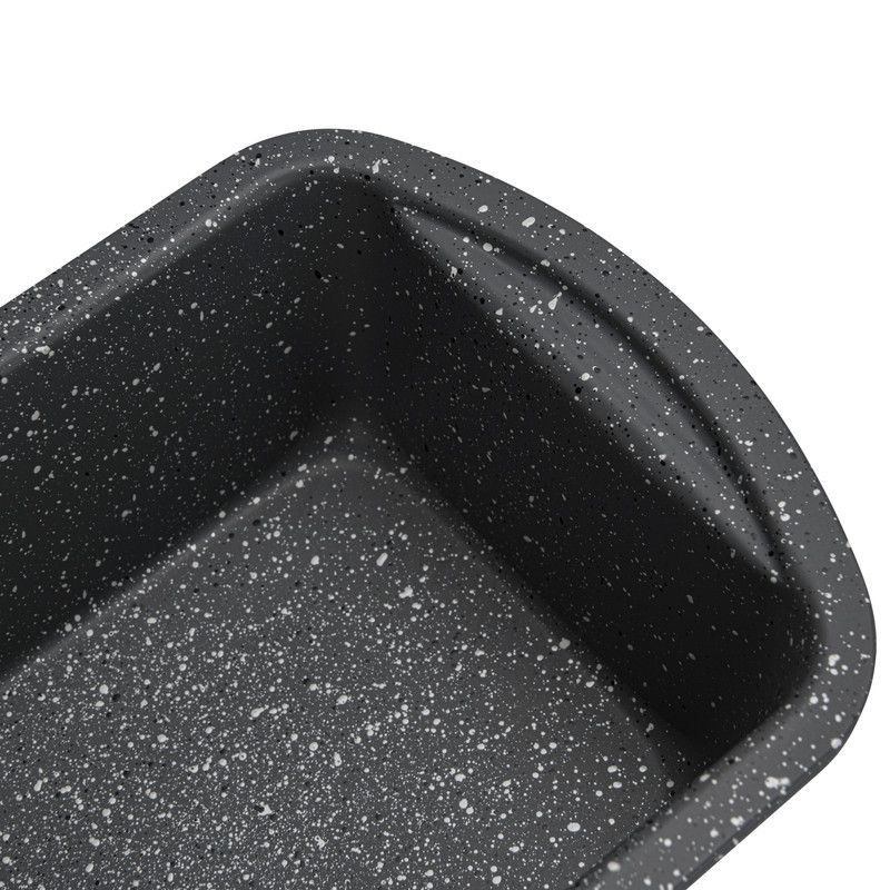 Fissman - Carbon Steel Non-Stick Loaf Pan - Black - 28x15x7 cm