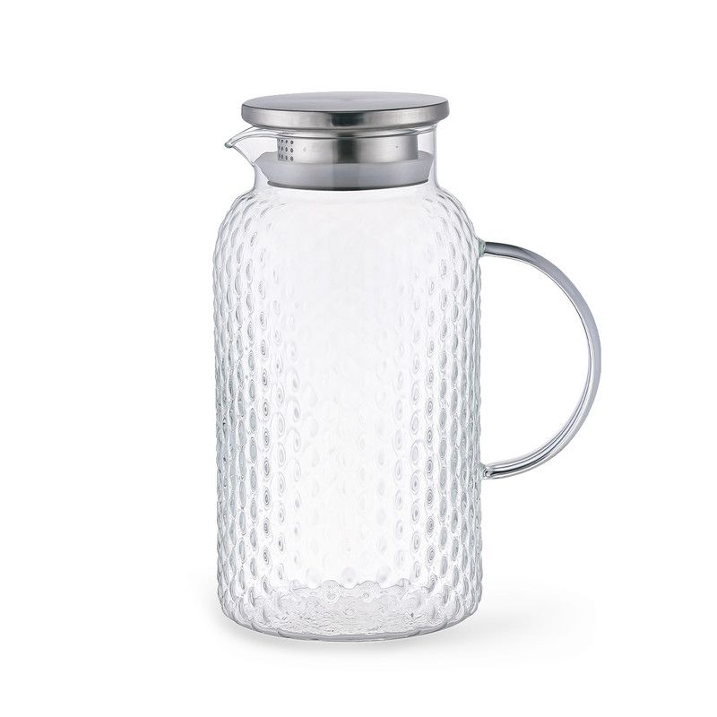 Fissman - Borosilicate Glass Jug With Filter - 1800 ml