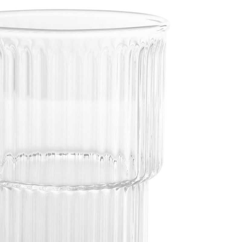 Fissman - Borosilicate Tumbler Glasses - 370ml - 2 Pcs