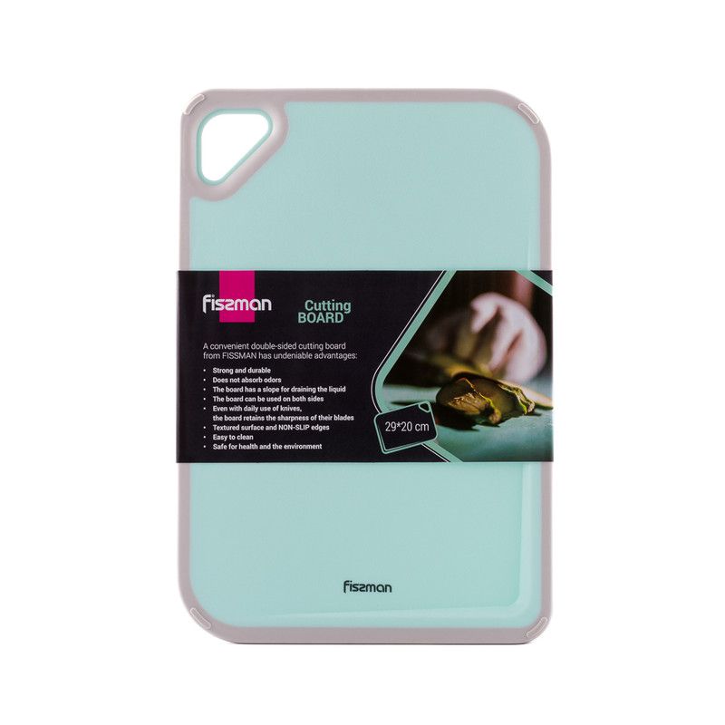 Fissman - Plastic Cutting Board - Blue