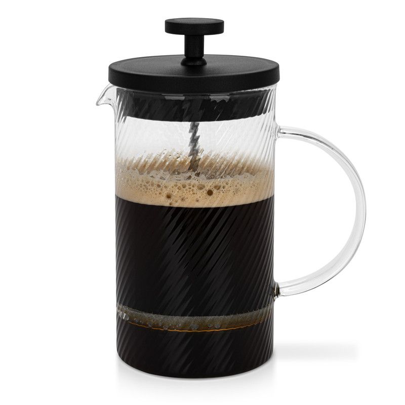 Fissman - Borosilicate Glass French Press Coffee Maker - 350ml