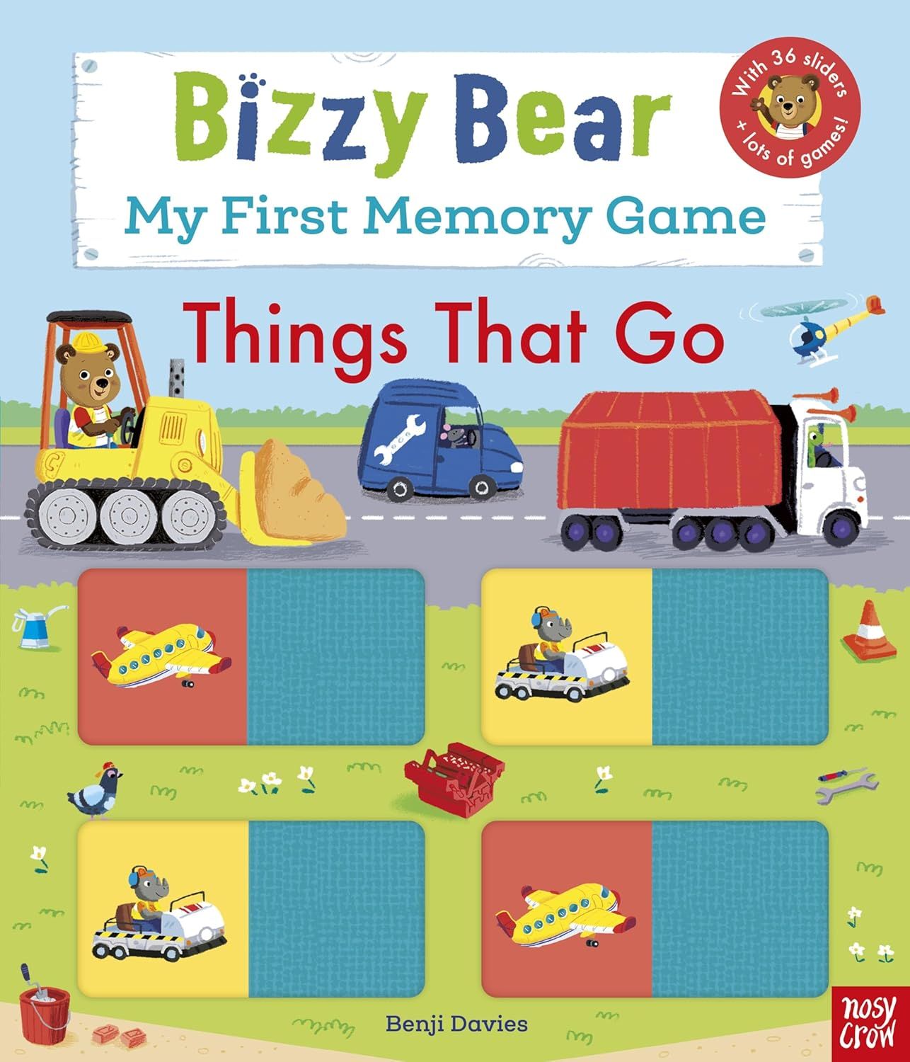 كتاب Bizzy Bear - My First Memory Game - Things That Go