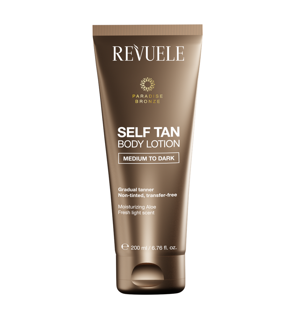 Revuele - Self Tan Body Lotion Medium To Dark - 200ml