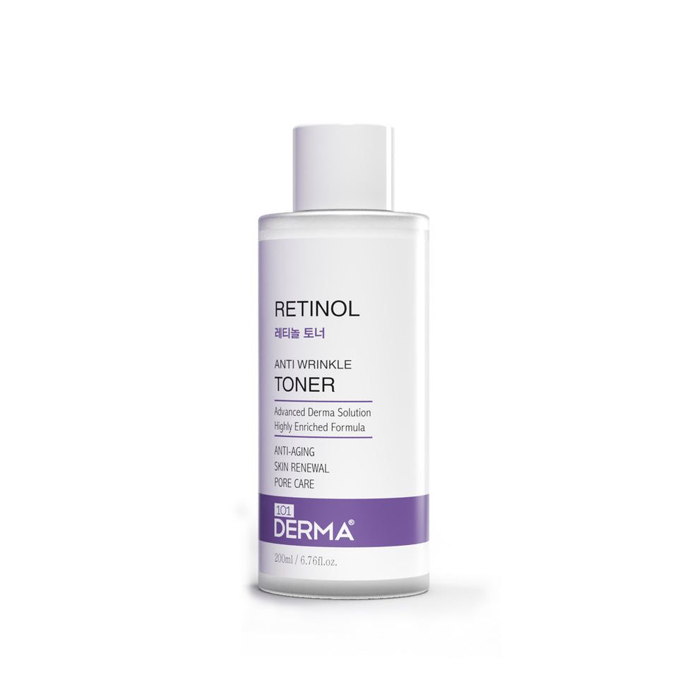 101 Derma - Retinol Anti Wrinkle Toner - 200 ml