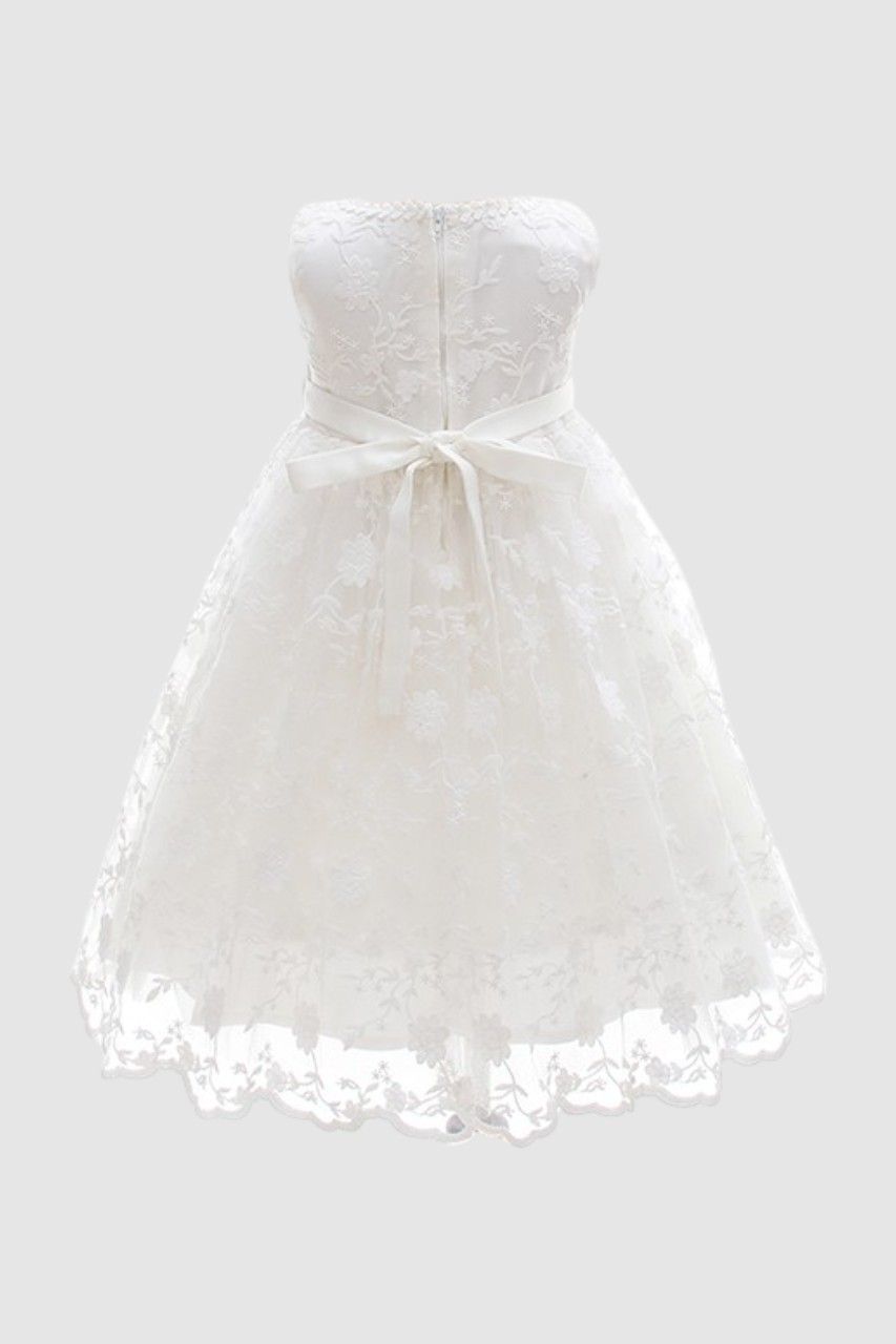 Bambimici - Luminous Blessings Baby Girl's Gown - White