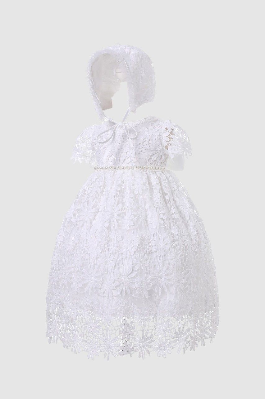 Bambimici - Eternal Light Baby Dress - White