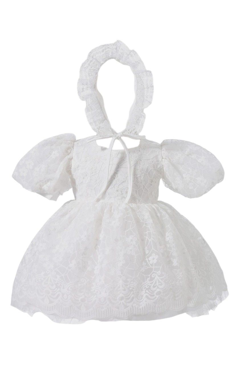 Bambimici - Girl's Radiant Love Dress - White